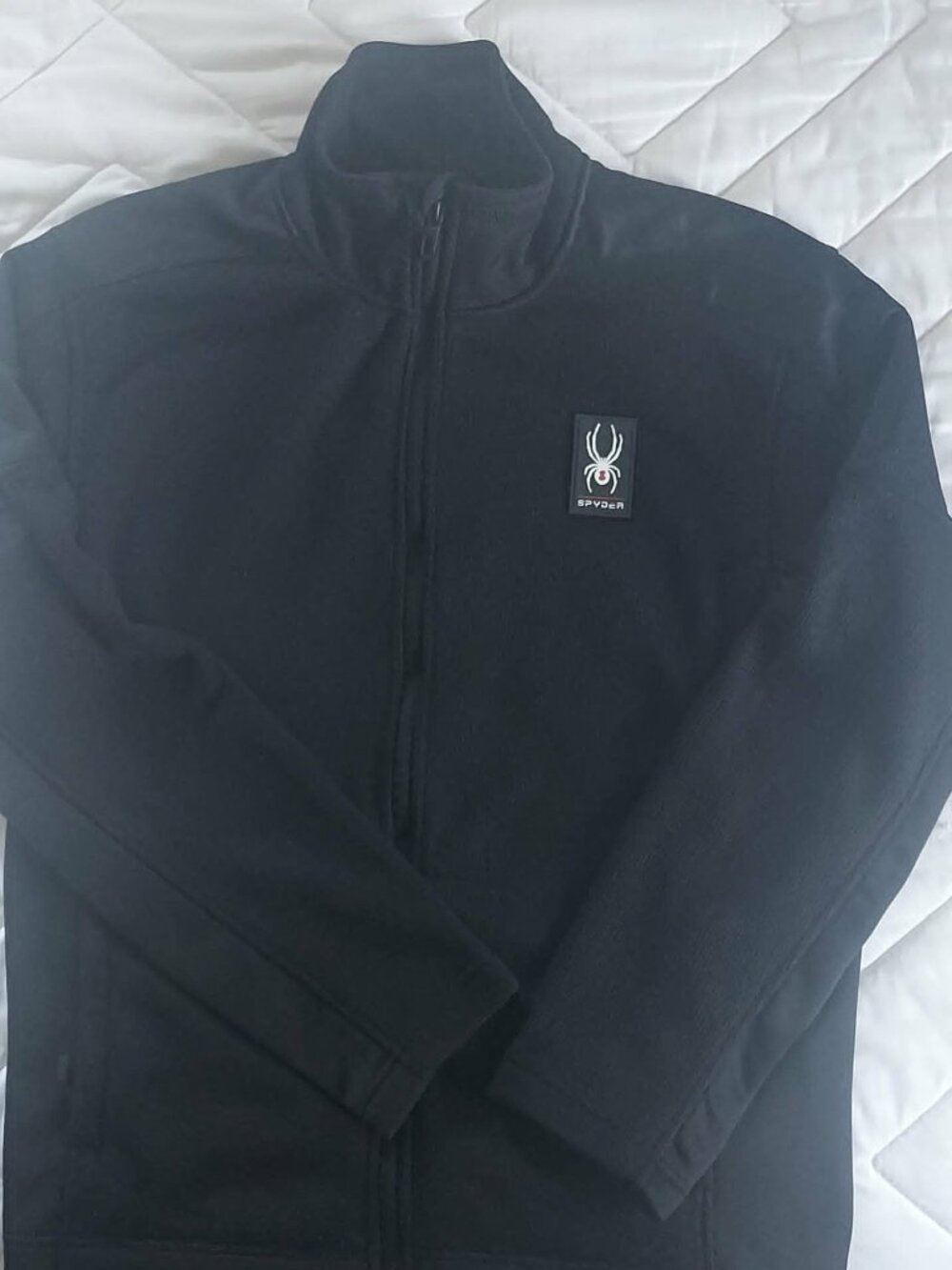 Men's SPYDER full zip Performance Jacket - brand - Size Medium - black